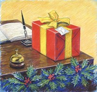 A Christmas Package Fine Art Print