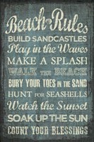 Beach Rules Fine Art Print