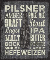 Beer Sign III Fine Art Print
