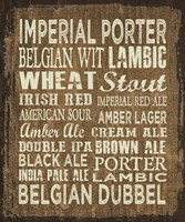 Craft Beer Sign II Fine Art Print