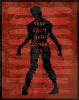 Calm Zombie Fine Art Print