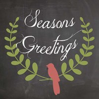 Christmas Chalk 4 Fine Art Print