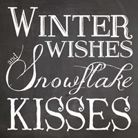 Christmas Chalk 5 Fine Art Print