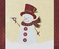 Snowman Fine Art Print