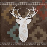 Deer Rack Framed Print