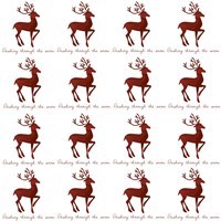 Reindeer Wrap Fine Art Print