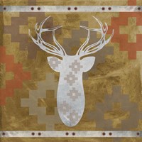 Deer Rack Framed Print