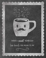 Face Coffee Fine Art Print