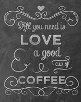 Love Coffee Fine Art Print