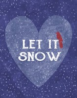 Let It Snow Fine Art Print