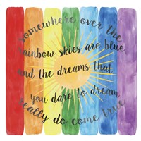 Over The Rainbow Fine Art Print