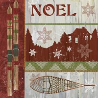 Lodge Greetings Noel Fine Art Print