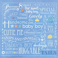 Baby Boy Fine Art Print