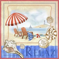 Beach Life I Fine Art Print