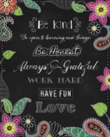 Chalkboard Inspirations Fine Art Print