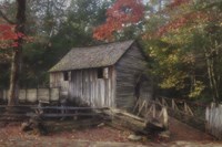 Cades Cove Grist Mill Fine Art Print