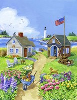 Boathouse Cove Fine Art Print