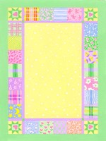 Baby Quilt Border Fine Art Print