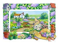 Garden Scene Fine Art Print