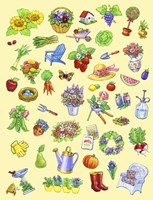 Garden Theme Fine Art Print