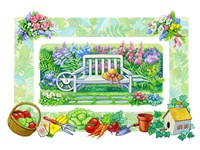 Wheelbarrow Seat Fine Art Print