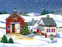 The Gibson Barn Fine Art Print