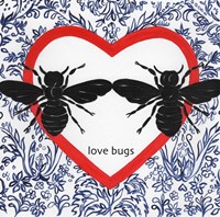 Love Bugs Valetines Fine Art Print