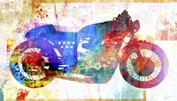 Moto V Fine Art Print