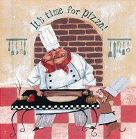 It's Time For Pizza Fine Art Print