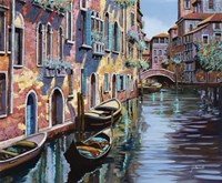 Venezia in Rosa Fine Art Print