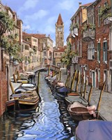 Il Gatto Nero a Venezia Fine Art Print