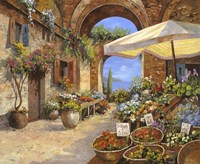 Il Mercato del Lago Fine Art Print