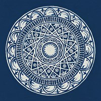 Seville III Dark Blue FB Fine Art Print