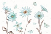 Bits of Blue I Fine Art Print