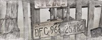 License Plates Fine Art Print