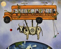 Alien Transport Fine Art Print