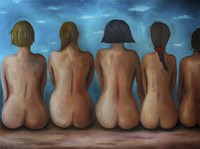 Beach Bums Fine Art Print