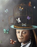 Butterfly Keeper 1 Fine Art Print