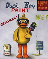 Duck Boy 1 Fine Art Print