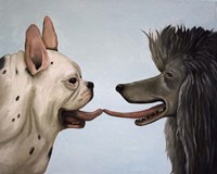 French Kiss Fine Art Print