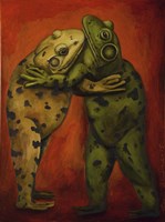 Frogdancers Fine Art Print