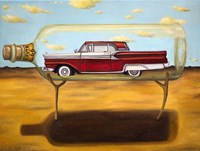 Galaxie In A Bottle Fine Art Print