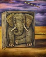Last Elephant Fine Art Print
