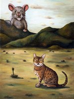 My Cat's Worst Nightmare Fine Art Print