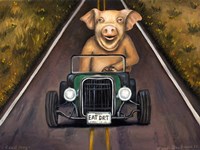 Road Hog Fine Art Print