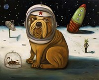 Space Crash Fine Art Print