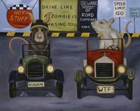 Rat Race #4 Fine Art Print