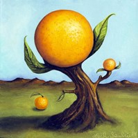 Orange Fruit Tree Fine Art Print