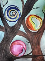 Marble Forest 2 Fine Art Print