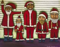 The Line Up Fine Art Print